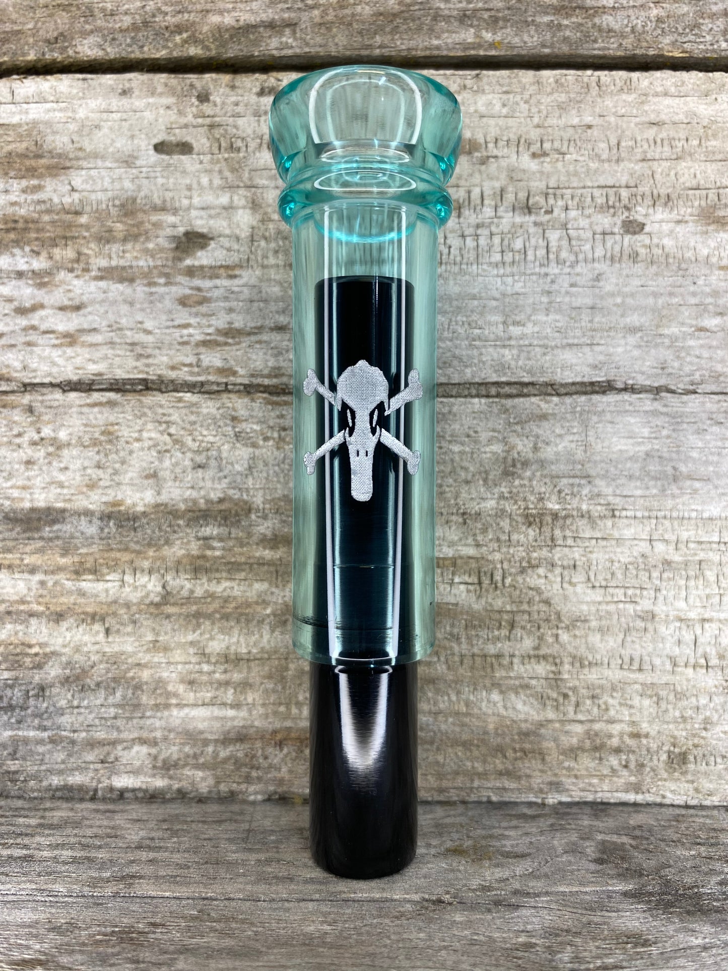 Acrylic Skull Logo Cutdown