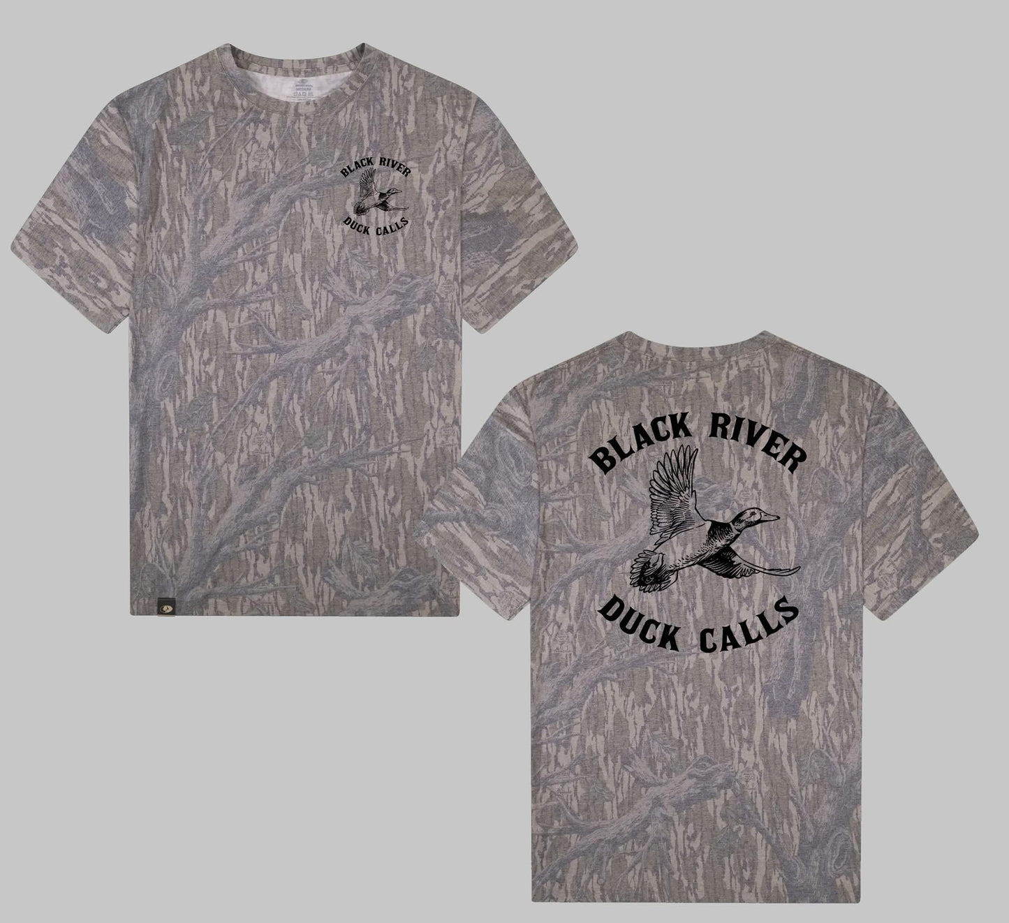 Mossy Oak Faded Duck Logo T-shirt
