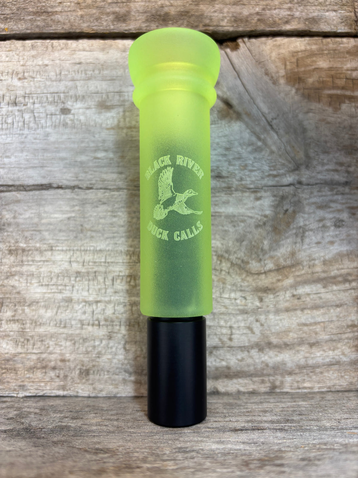 ACRYLIC KEYHOLE CUTDOWN (Matte Flo-Green/Black)