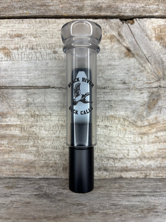 ACRYLIC KEYHOLE CUTDOWN (Smoke/Black)