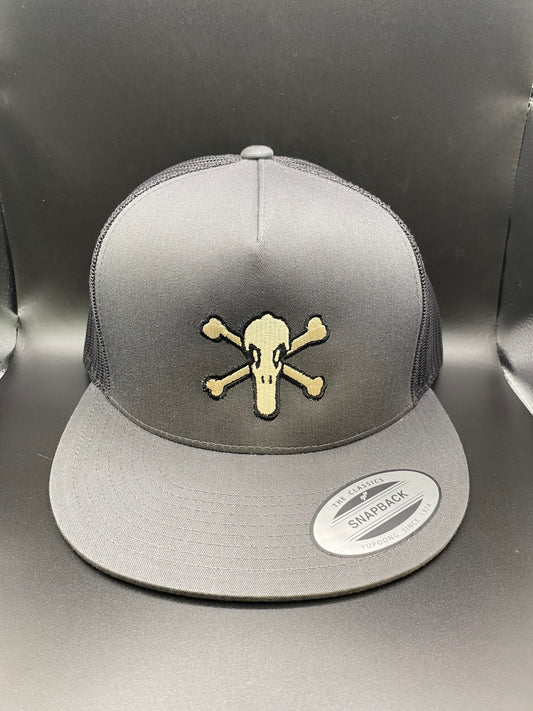 Gray/Black Flatbill
