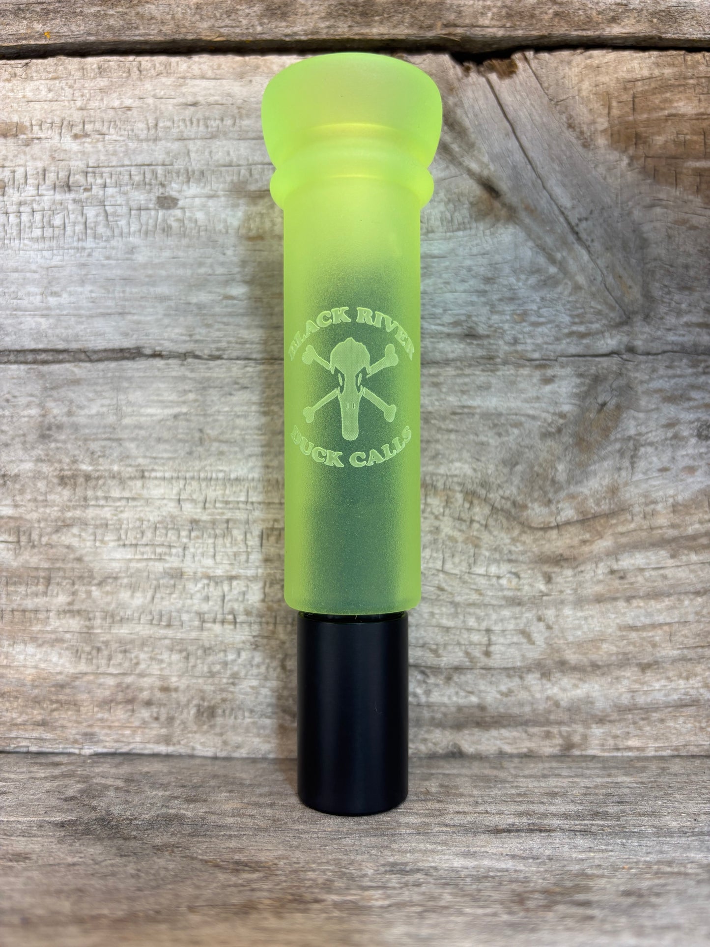 ACRYLIC KEYHOLE CUTDOWN (Matte Flo-Green/Black)